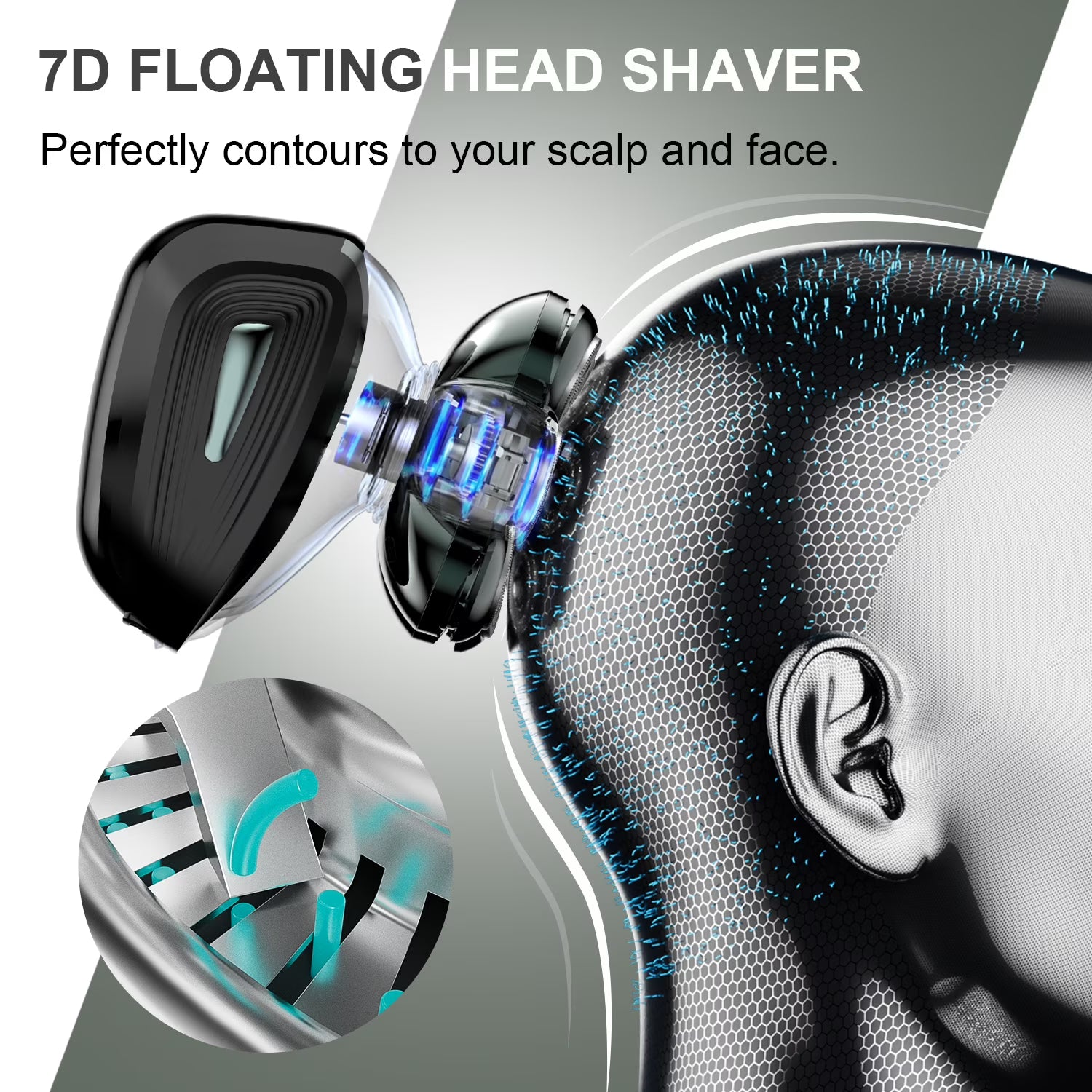 Head Shavers for Bald Men 7D Electric Razor