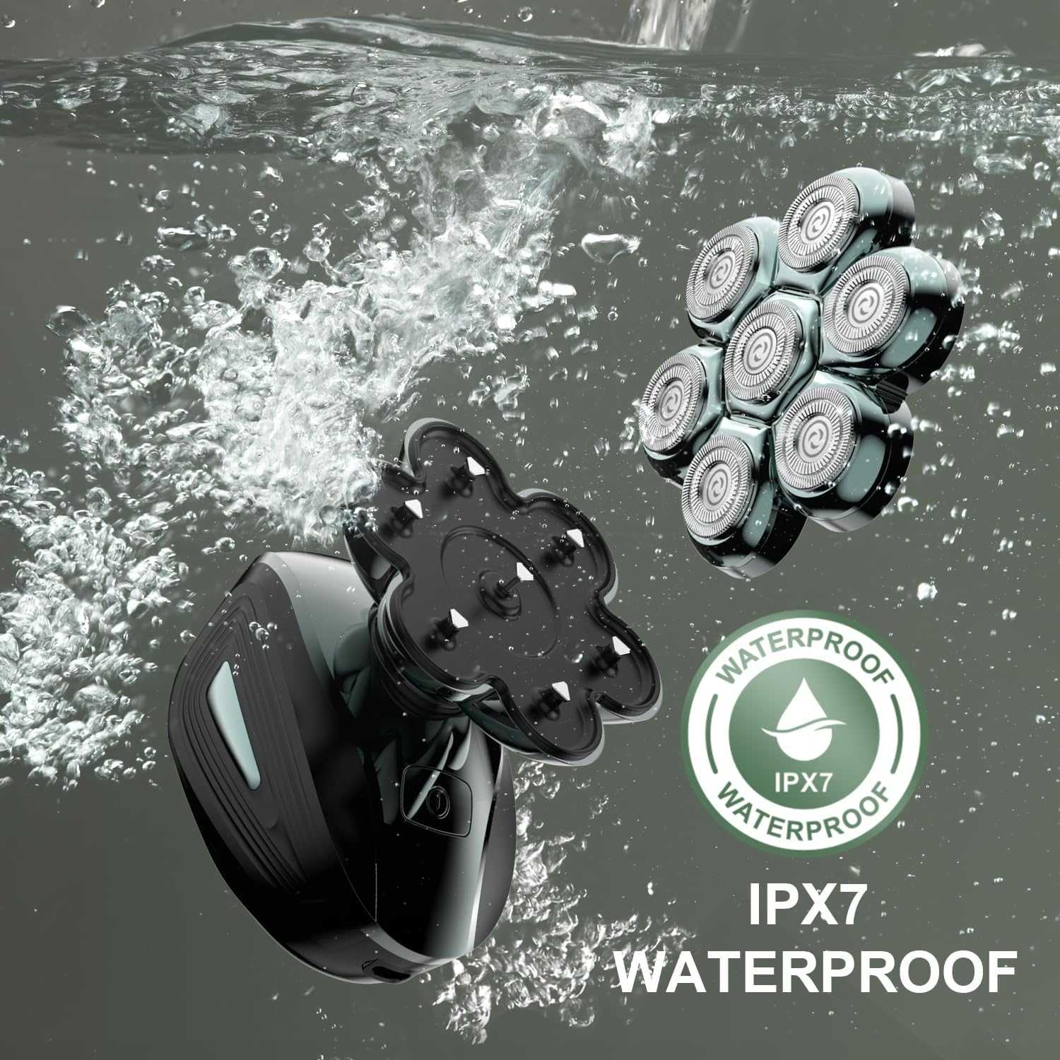 Bald Head Shaver for Men - Upgraded 7D Electric Head Shaver 