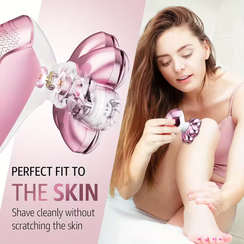 ShaverOne™ Electric Shaver for Women – Painless Hair Removal for Legs, Bikini, Face & Underarms