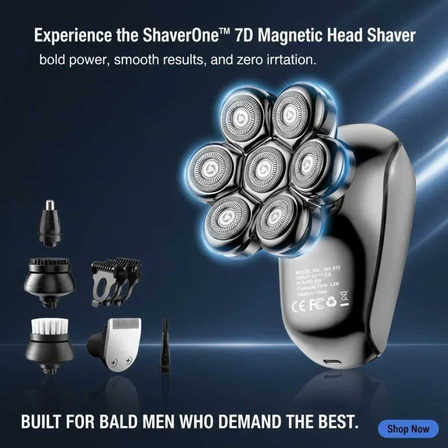 Head Shavers - For Bald Men - Upgraded 7D PRO 